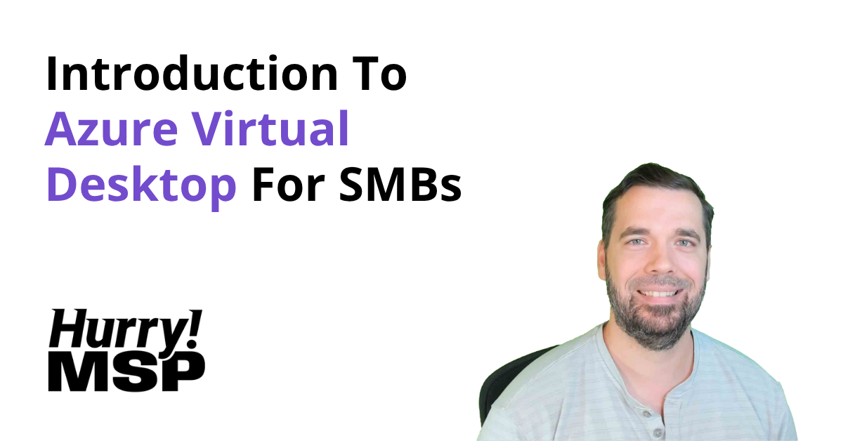 Azure Virtual Desktop Blog Post Thumbnail