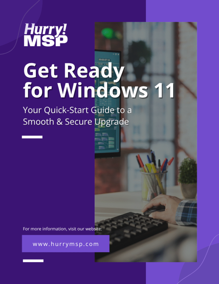 Windows 11 Upgrade Checklist Cover Page