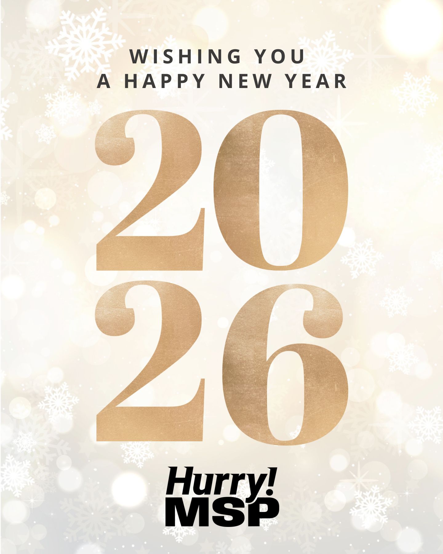 Happy New Year Social Media Post