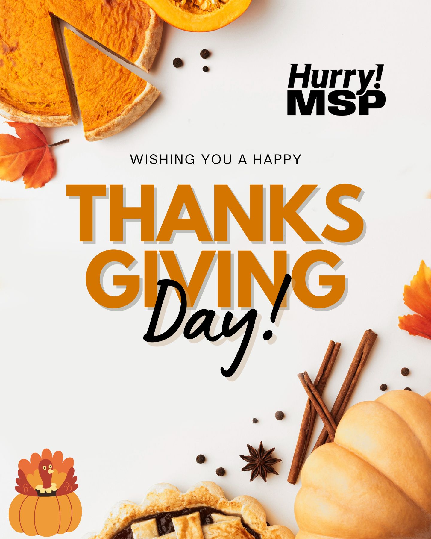 Thanksgiving day Social Media Post