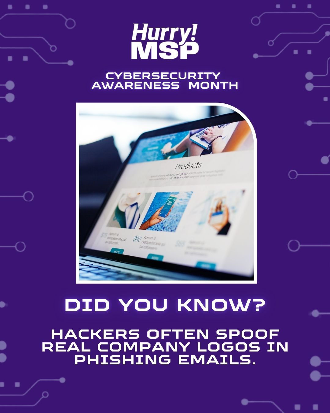 CCAM Day 10 – Don’t Trust Logos in Emails Tip (1)