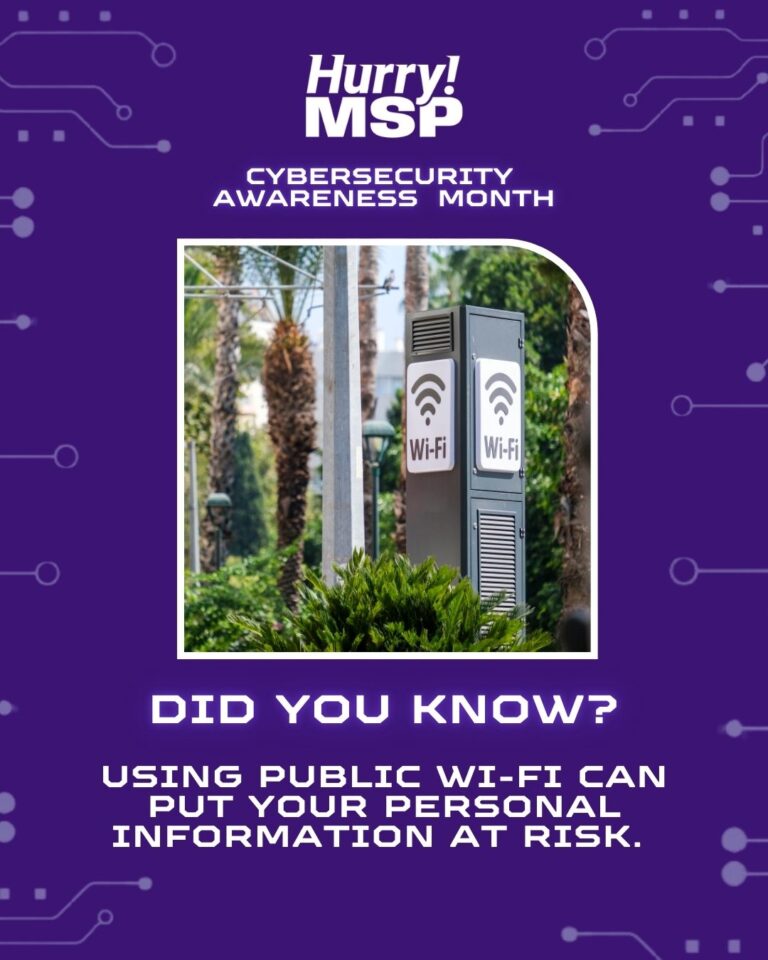 CCAM Day 6 – Public Wi-Fi Safety Tip