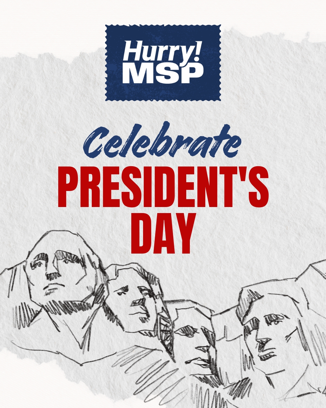 President's day social media post