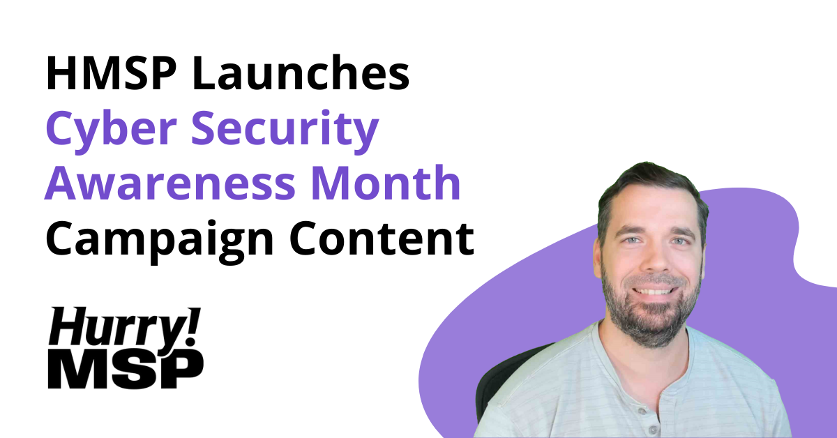 cybersecurity awareness month campaign launch announcement blog thumbnail