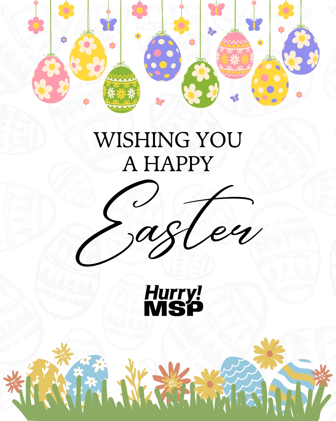 Easter Sunday Social Media Post