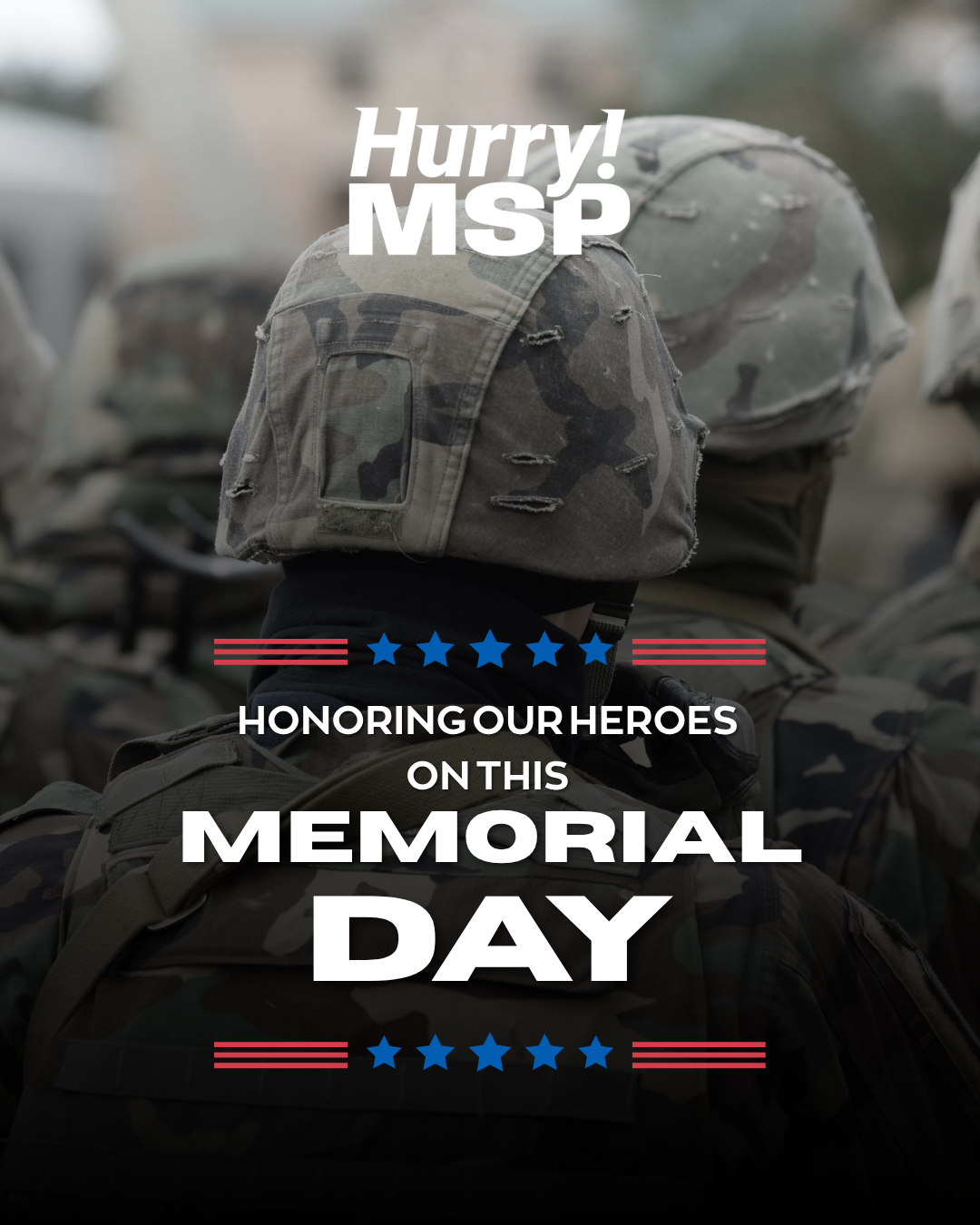 Memorial Day Social Media Post